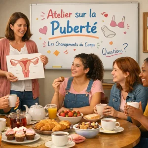 Atelier pour femmes - Comprendre et accompagner la puberté